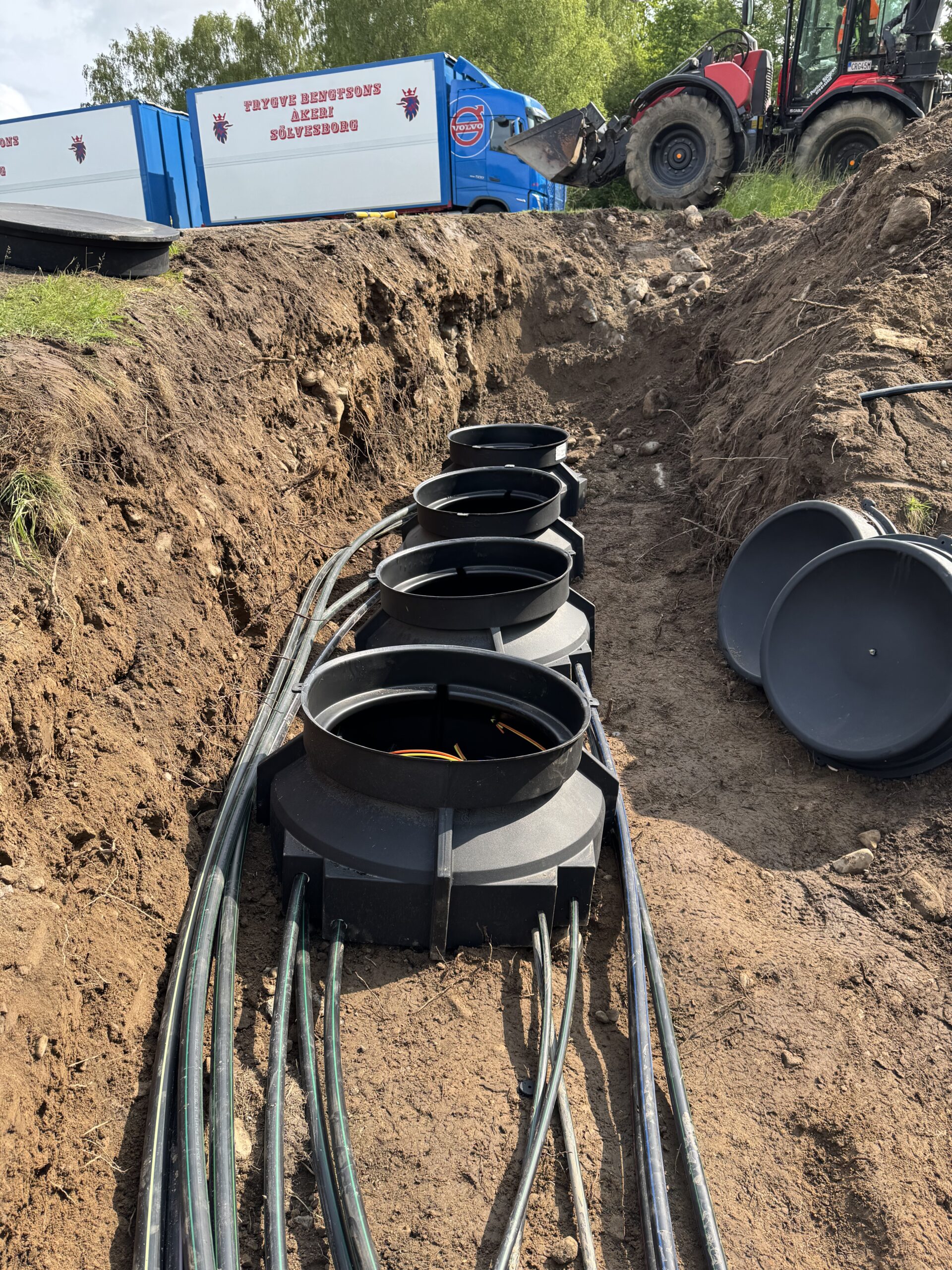 Öppen fiberinfrastruktur vid kontroll och besiktning
