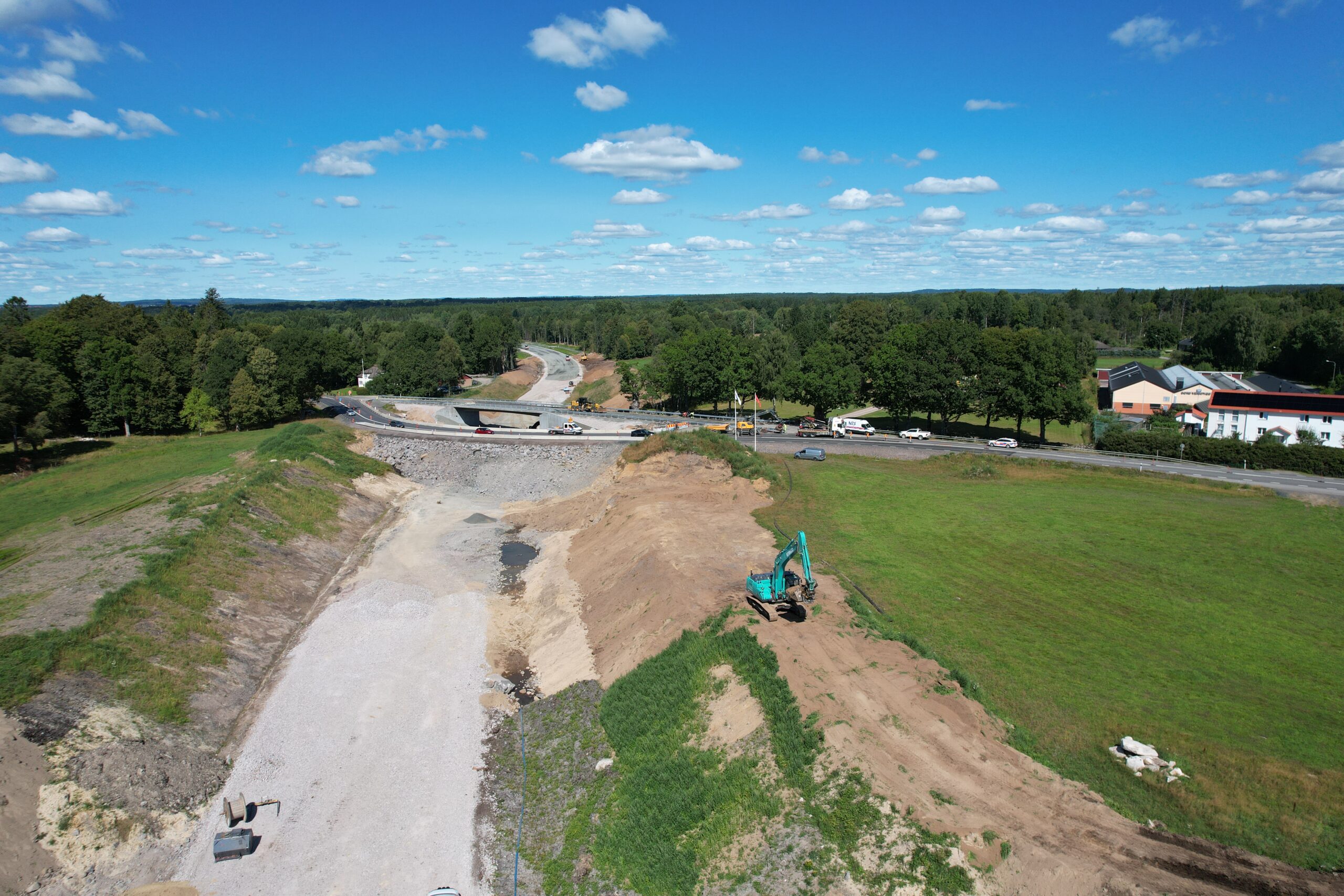 PRT infrastrukturprojekt inom mark fiber och el